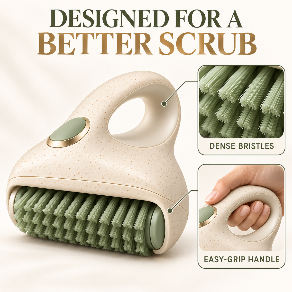 Premium Deep Cleaning Scrub Brush – Powerful Kitchen Surface Cleaner