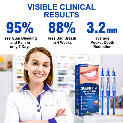 👨‍⚕️🦷✨Glimmerly® GumRevive periodontal repair gel