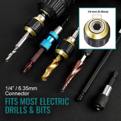 (🎁2025New Year Hot Sale🎁)Quick-release Hexagon Drill Bit Coupling