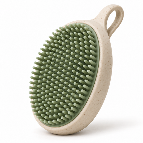 Premium Silicone Scrub Brush – Gentle Deep Cleaning Kitchen Essential