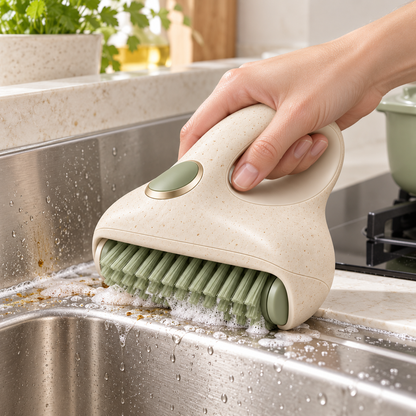 Premium Deep Cleaning Scrub Brush – Powerful Kitchen Surface Cleaner