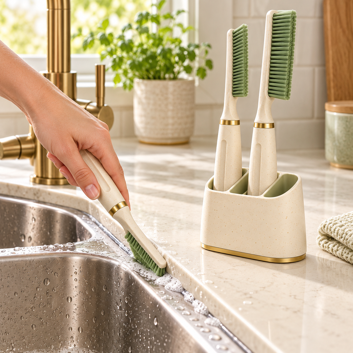 3-in-1 Kitchen Gap Cleaning Brush Set – Deep Clean Every Hidden Corner